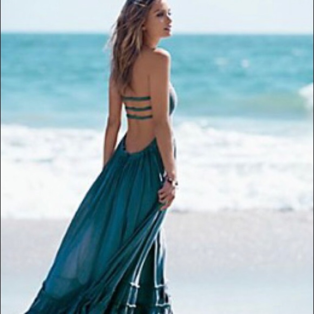 Free People, Extratropical Maxi Dress, XS